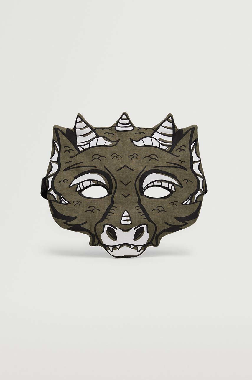 

Детска маска Mango Kids Masko в кафяво, Кафяв