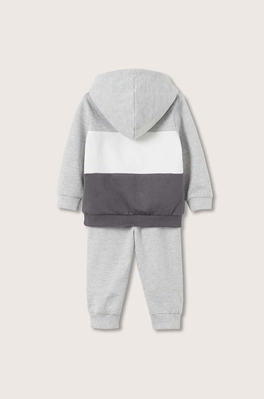 

Дитячий комплект Mango Kids колір сірий
