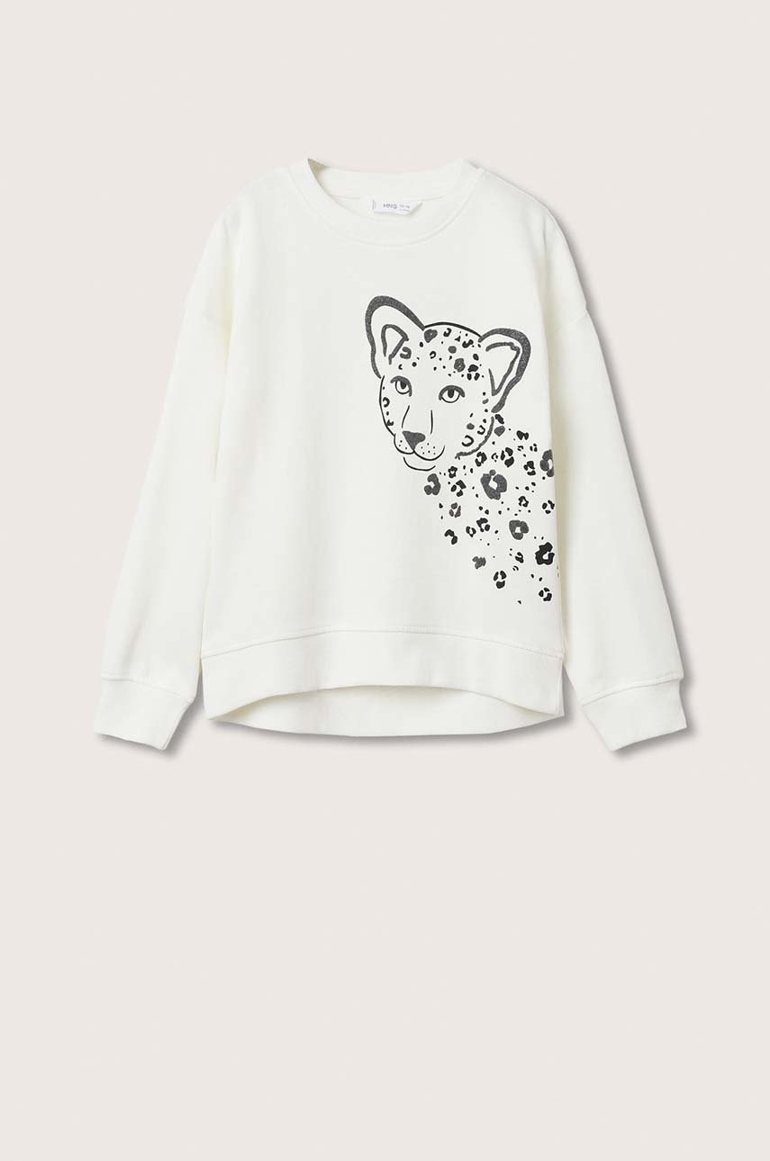 

Детски памучен комплект Mango дамски в розово, Розов