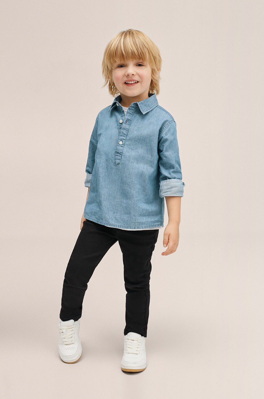 

Дитяча бавовняна сорочка Mango Kids