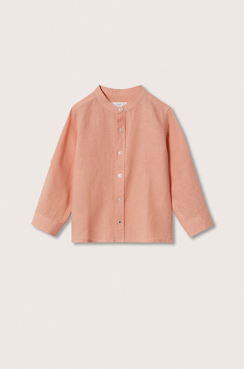 

Детска риза Mango Kids Albertb, Оранжев