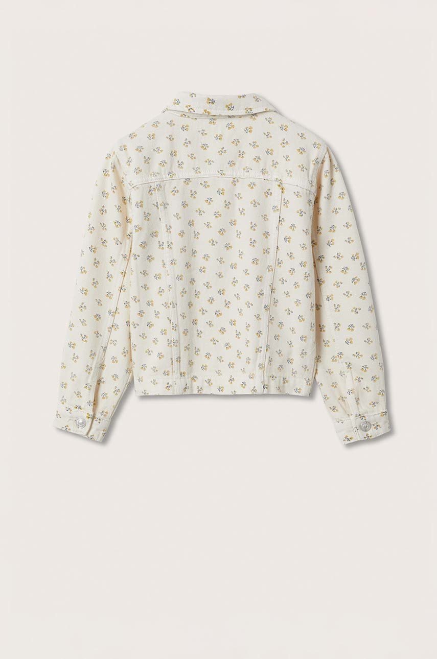 

Дитяча куртка Mango Kids колір білий