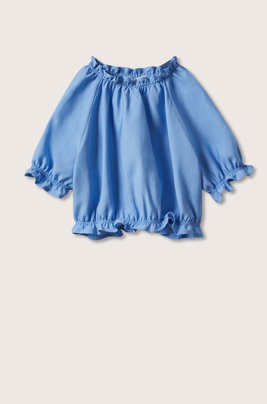 

Детска блуза Mango Kids Fornells, Син