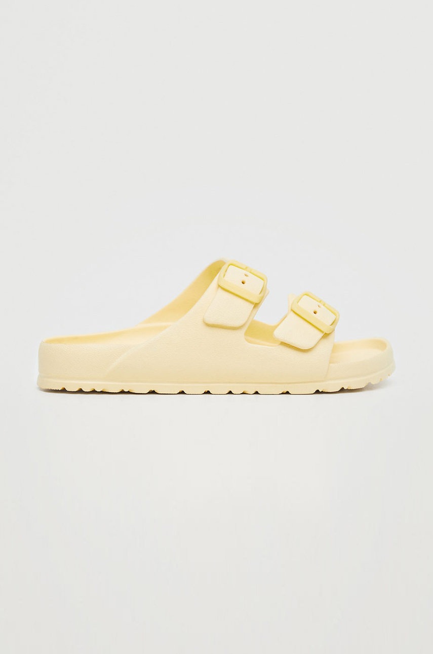 

Детски чехли Mango Kids Paut в жълто, Жълт