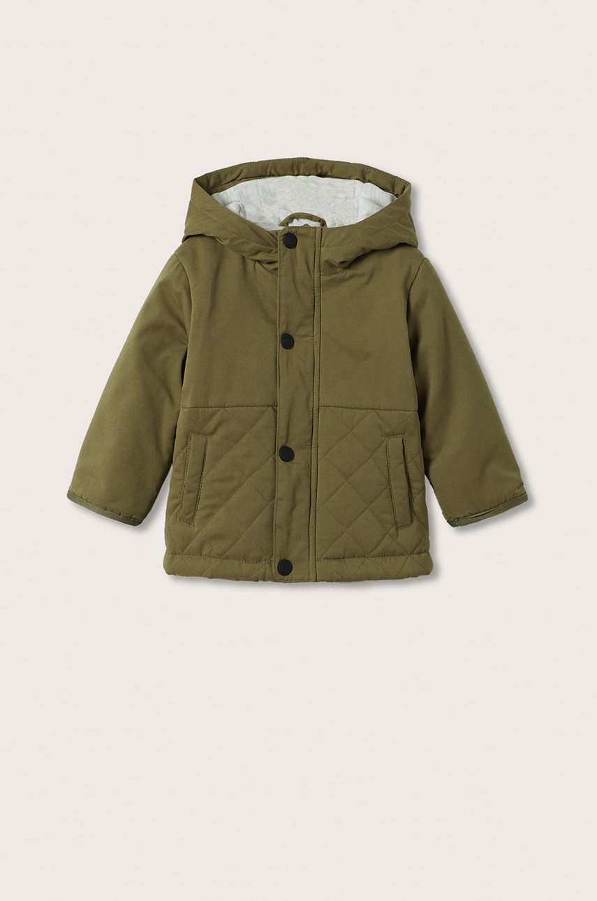 

Куртка Mango Kids колір коричневий