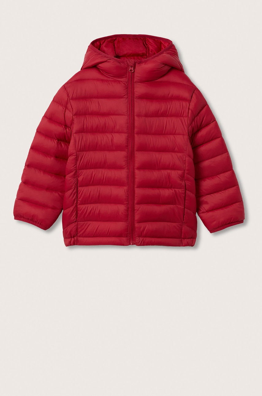 

Детско яке Mango Kids в червено, Червен