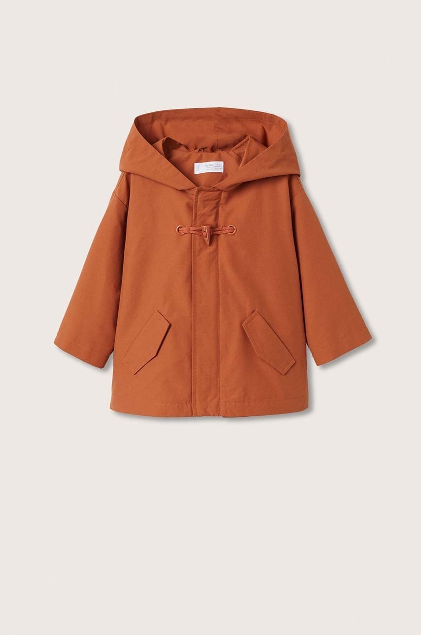 

Детско яке Mango Kids Proa в оранжево, Оранжев
