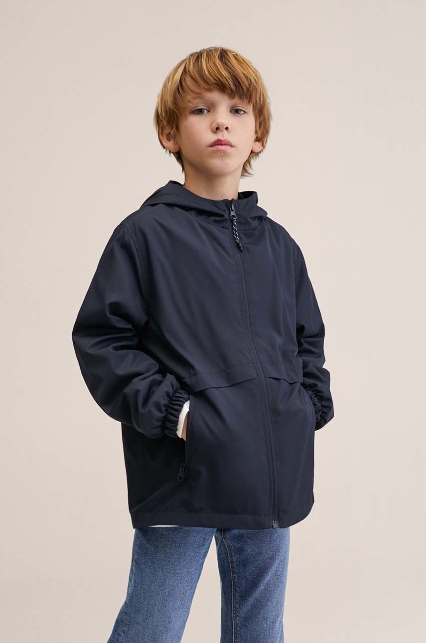 

Детско яке Mango Kids Chicago2 в тъмносиньо, Тъмносин