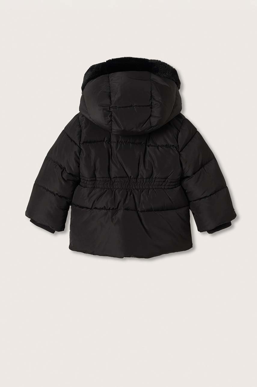 

Дитяча куртка Mango Kids колір чорний