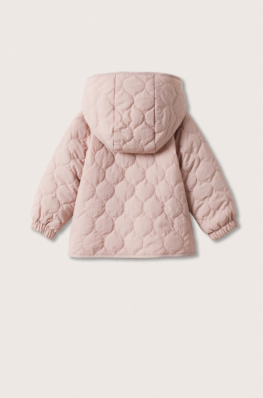 

Дитяча куртка Mango Kids колір рожевий