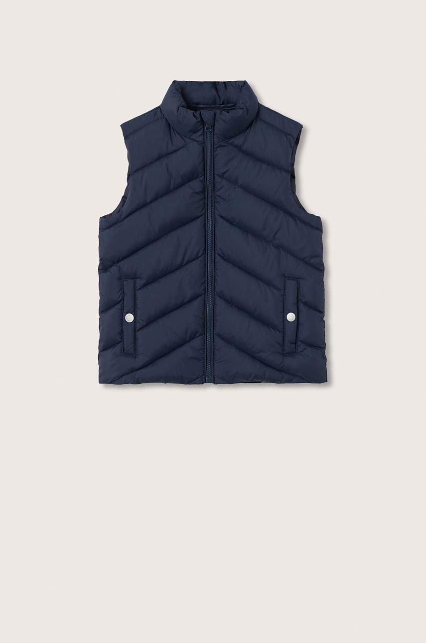 

Детски елек Mango Kids Lightv в тъмносиньо, Тъмносин