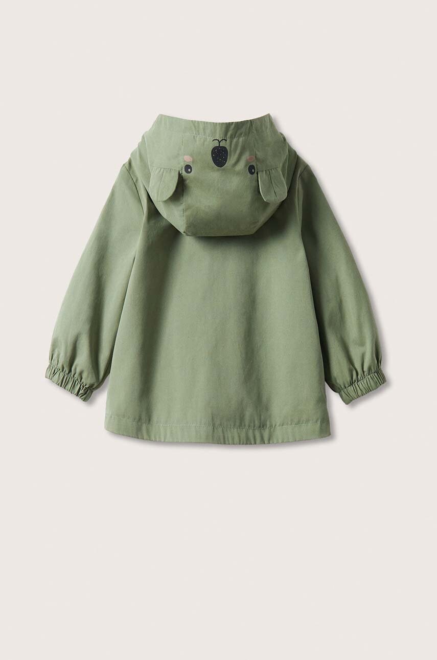 

Детско яке Mango Kids Safari в кафяво, Кафяв