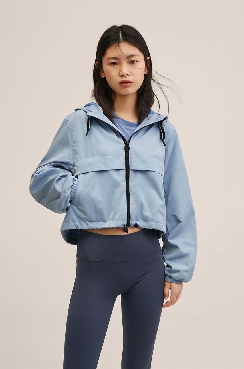 

Детско яке Mango Kids Rose, Син