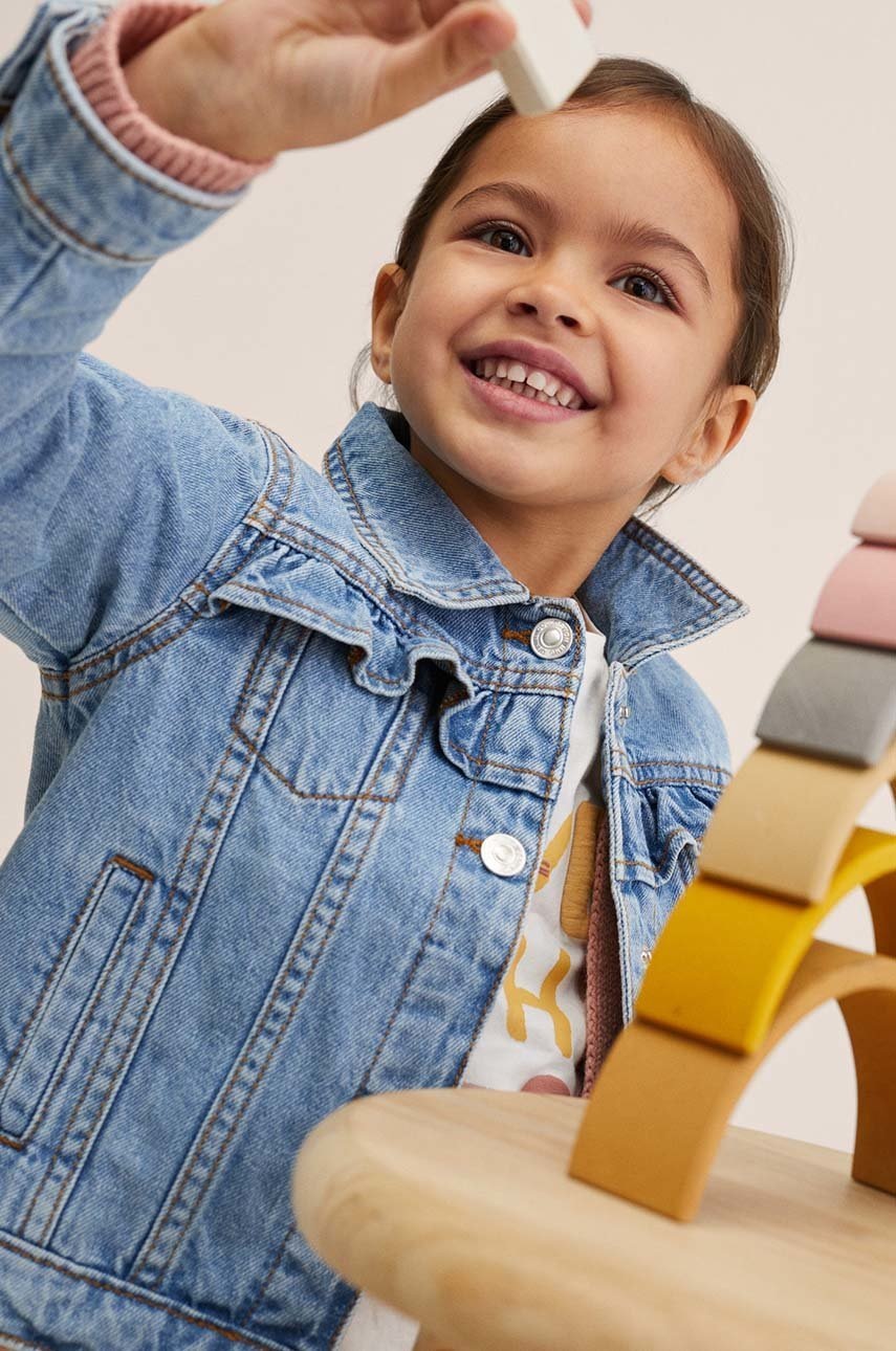 

Детская джинсовая куртка Mango Kids Normab