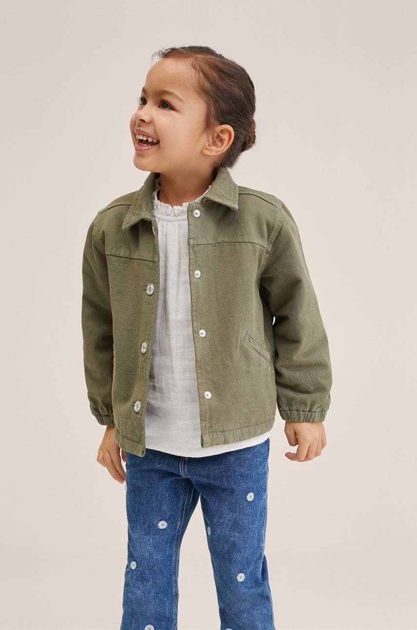 

Детско яке Mango Kids Edgeb2 в кафяво, Кафяв