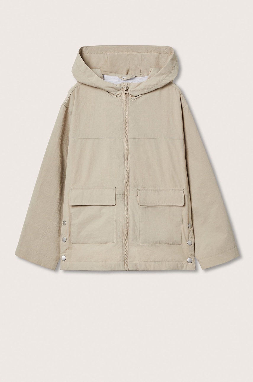 

Детско яке Mango Kids Soho в бежово, Бежов