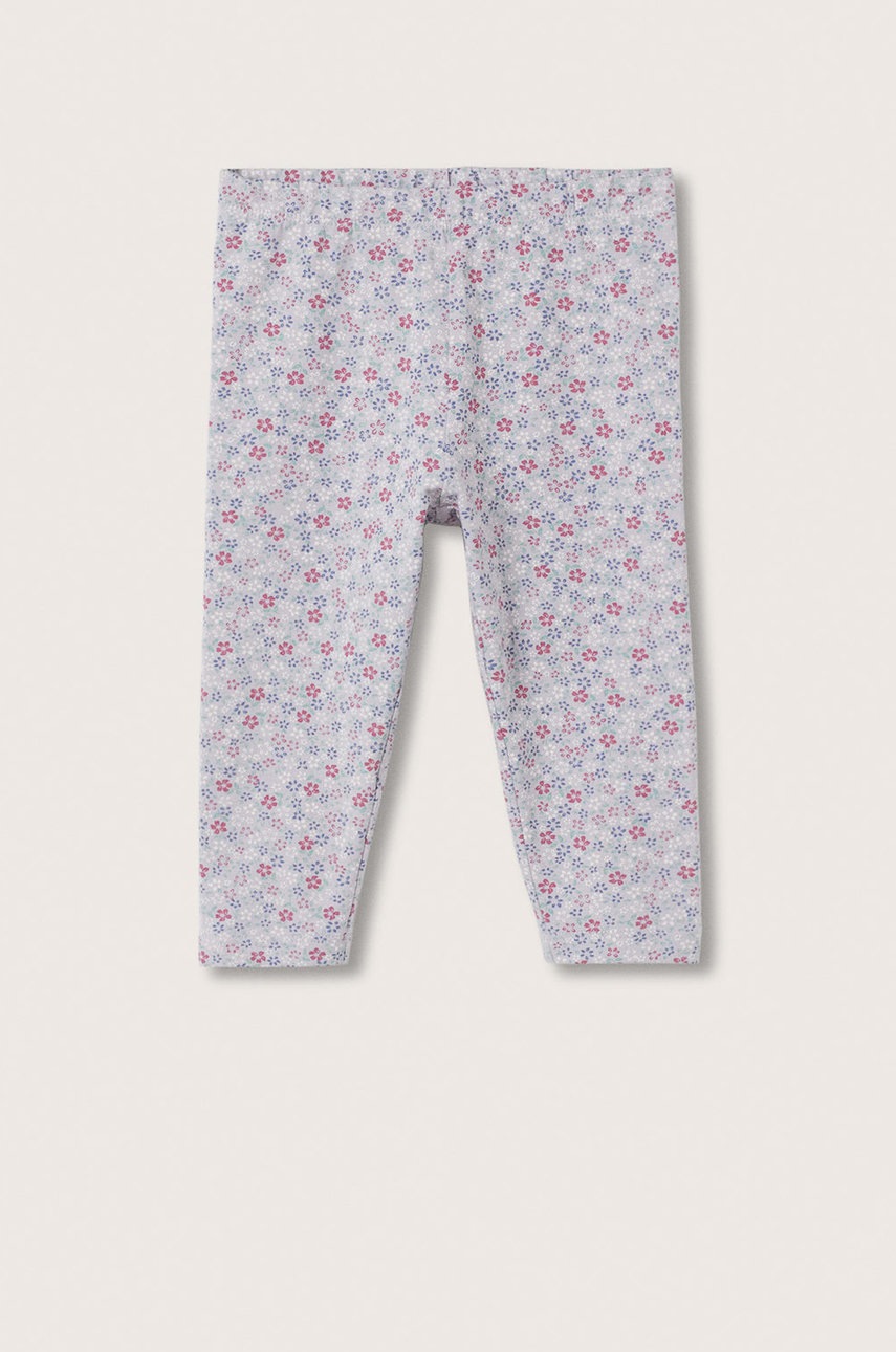 

Детски клин Mango Kids Eliob в лилаво с десен, Виолетов