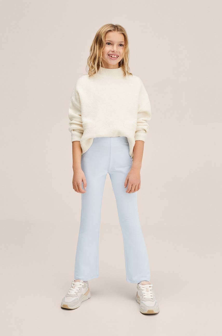 

Дитячі штани Mango Kids гладкі