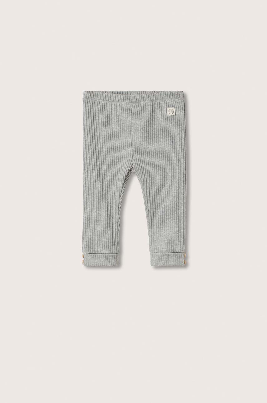 

Детски клин Mango Kids в сиво с изчистен дизайн, Сив