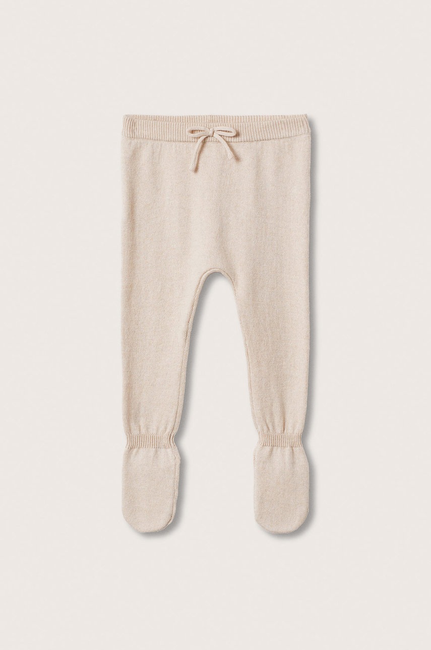 

Бебешки ританки Mango Kids в бежово, Бежов