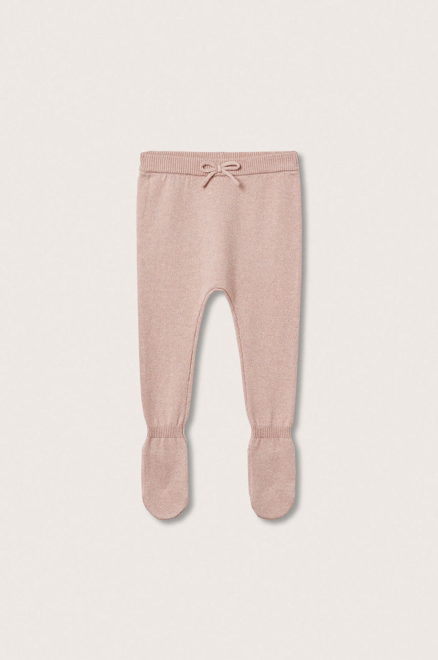 

Бебешки ританки Mango Kids в розово, Розов