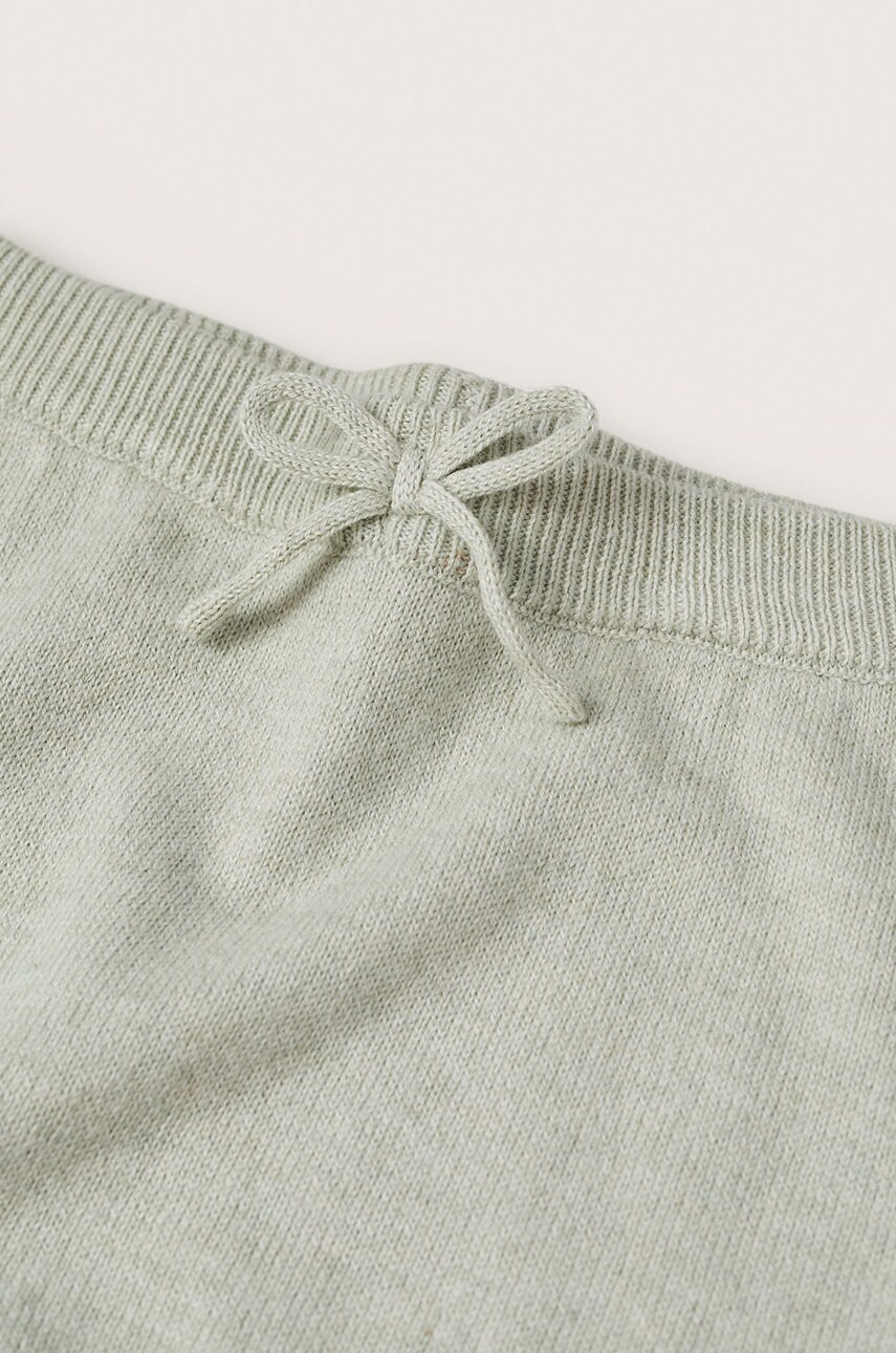 

Дитячі повзунки Mango Kids колір зелений