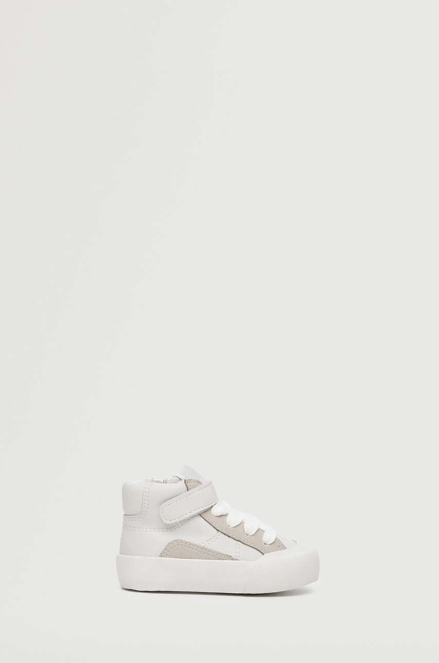 

Детски обувки Mango Kids Nico в бяло, Бял