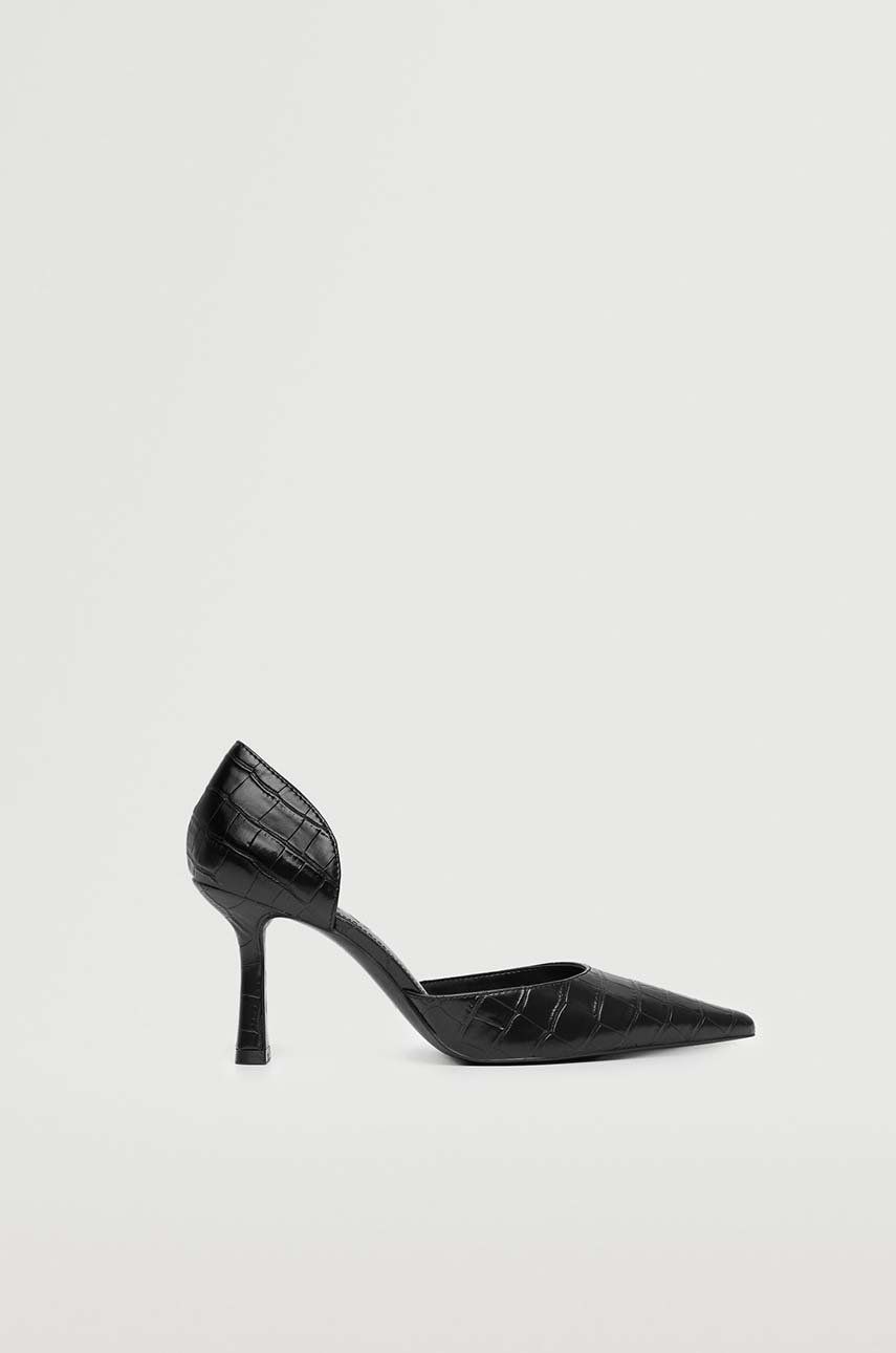 Mango pantofi cu toc culoarea negru 2023 ❤️ Pret Super answear imagine noua 2022