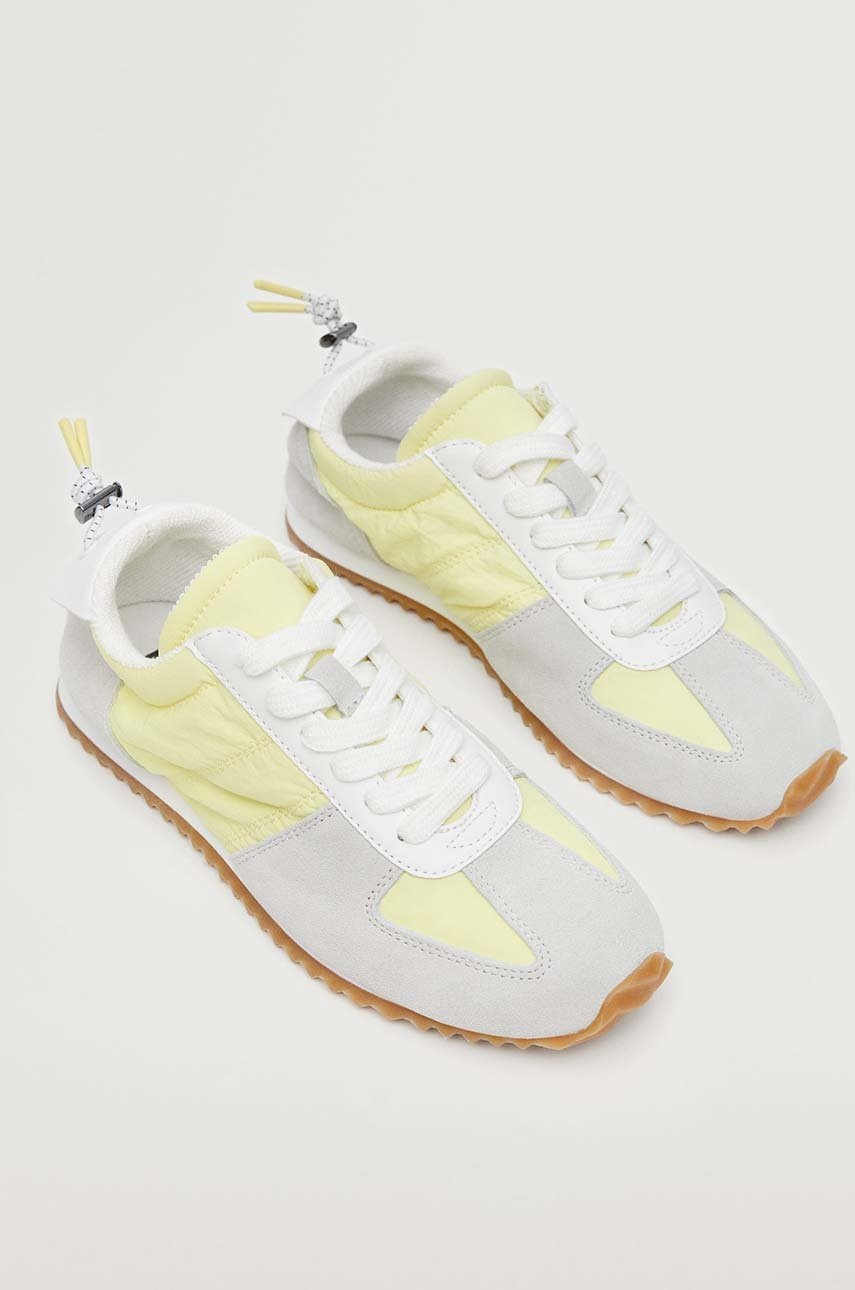 

Черевики Mango Delti1 колір жовтий