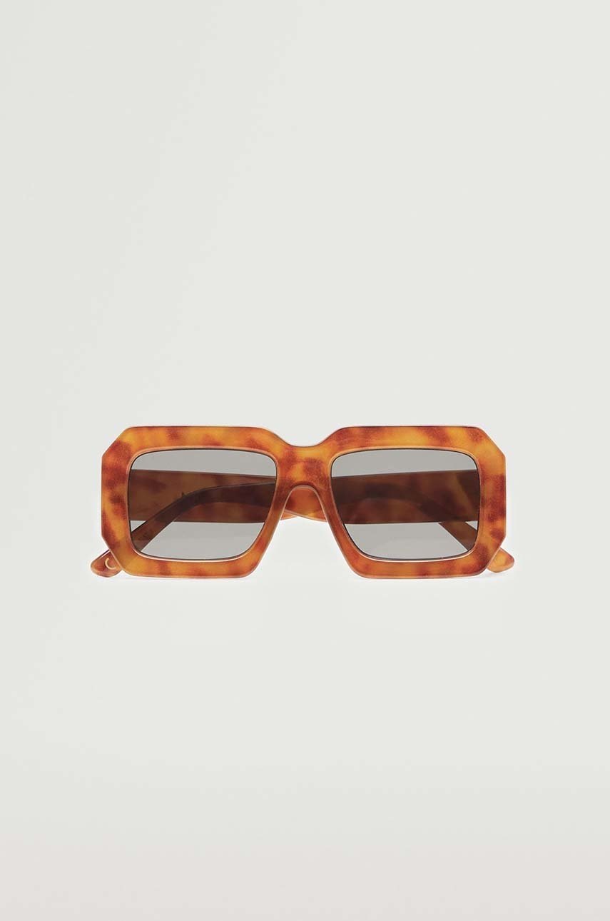 

Солнцезащитные очки Mango Lola женские цвет коричневый