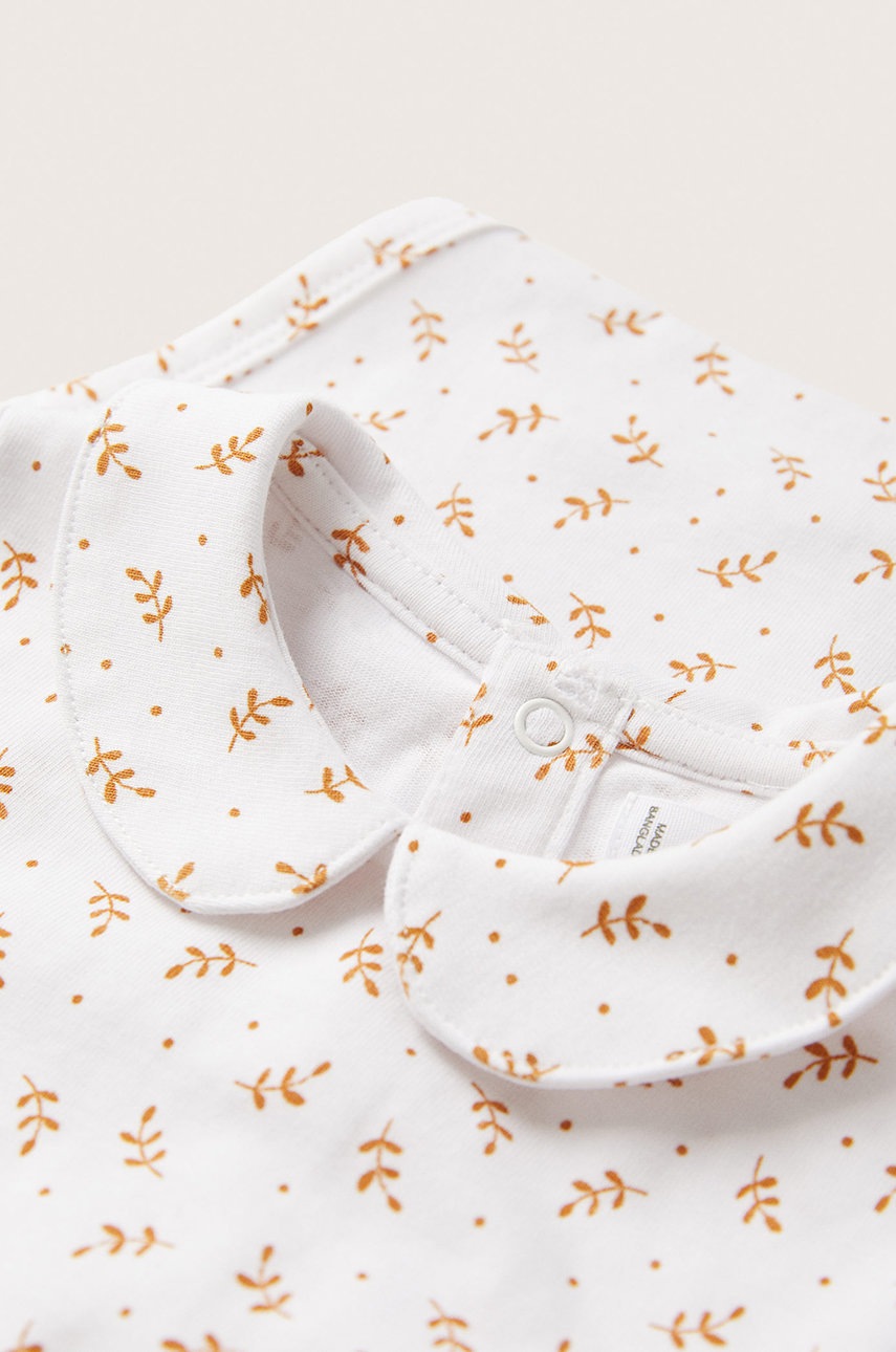 

Боді для немовлят Mango Kids колір білий