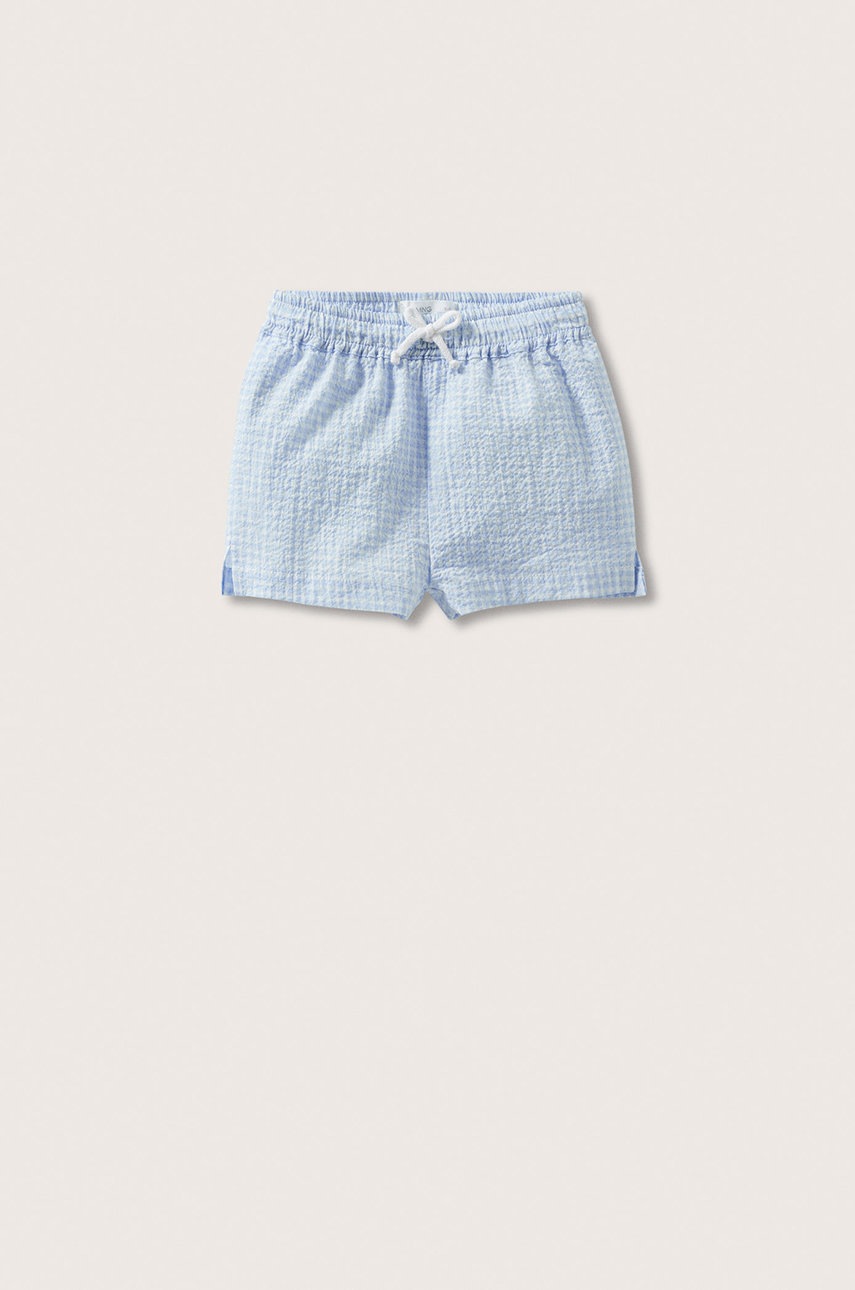 

Бебешки шорти Mango Kids Aquab2, Син