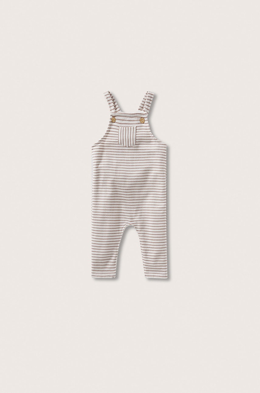 

Бебешки памучни ританки Mango Kids Epiro в розово, Розов