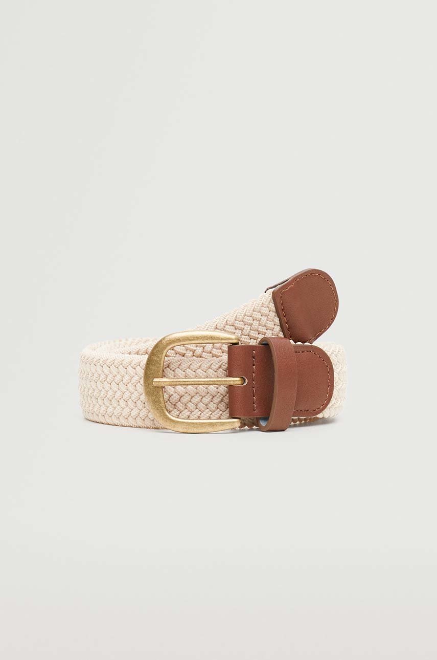 

Детски колан Mango Kids Henry в бежово, Бежов