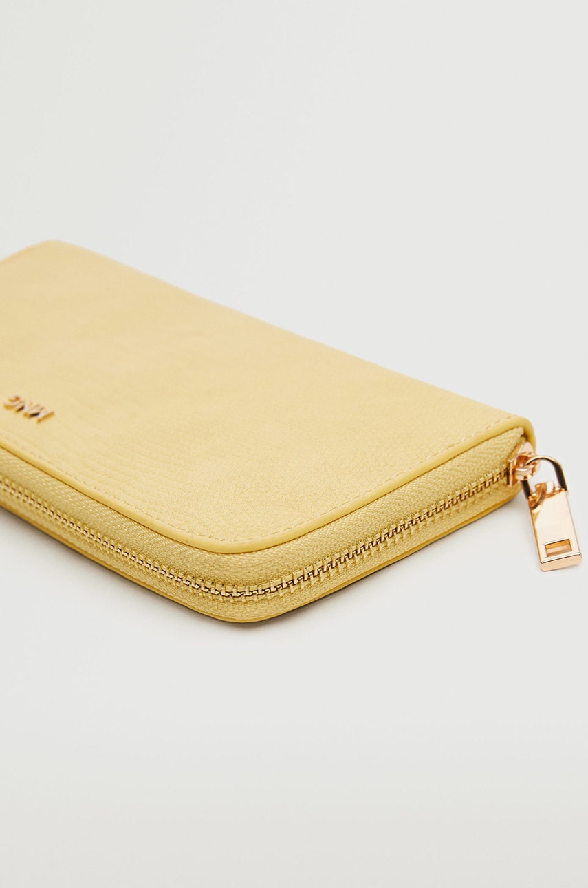 

Кошелек Mango женский цвет жёлтый