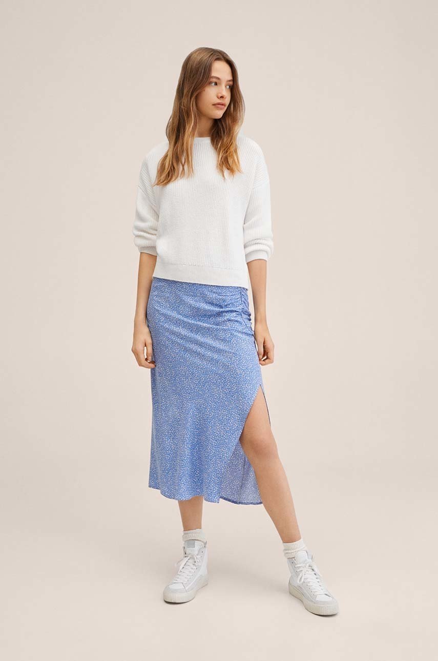 

Дитяча спідниця Mango Kids Blau midi пряма