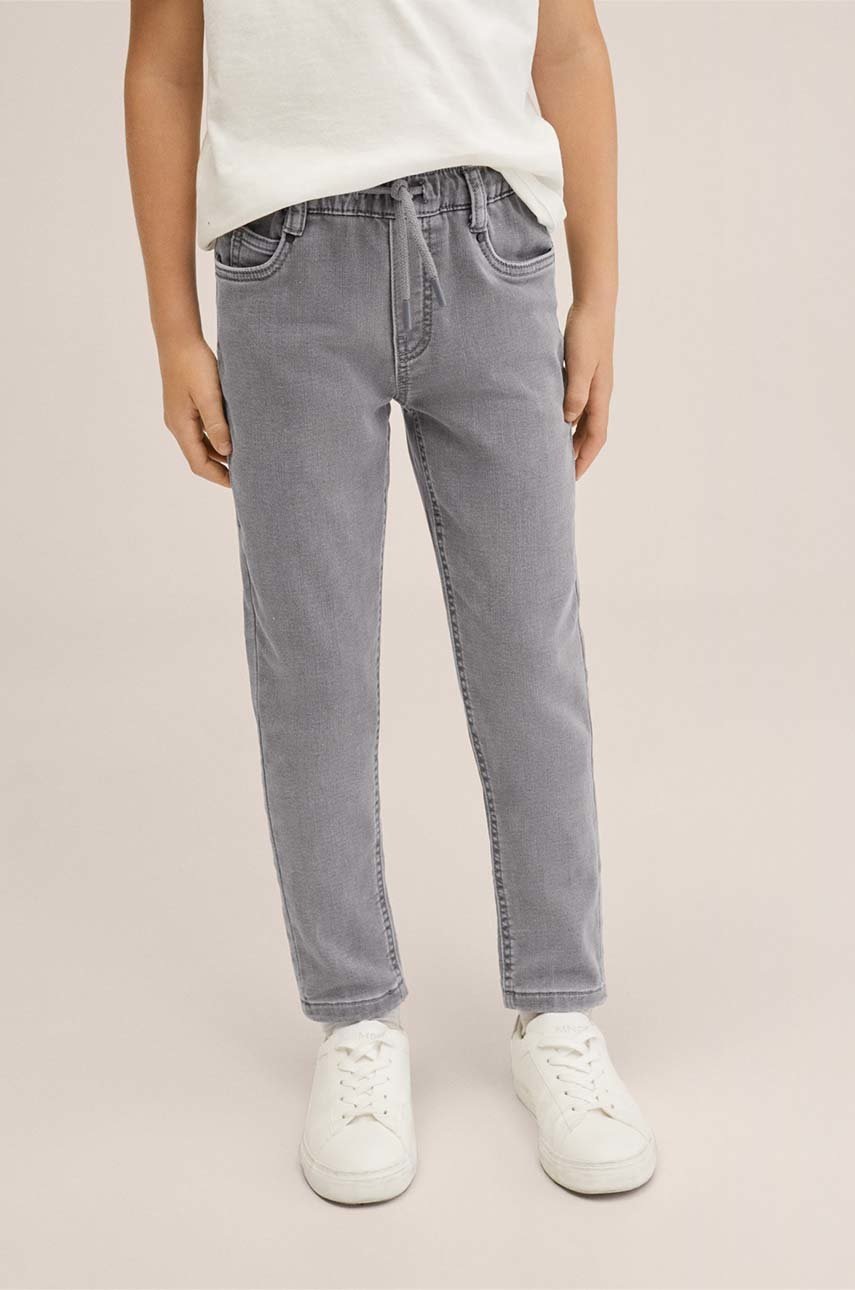 

Детски дънки Mango Kids, Сив