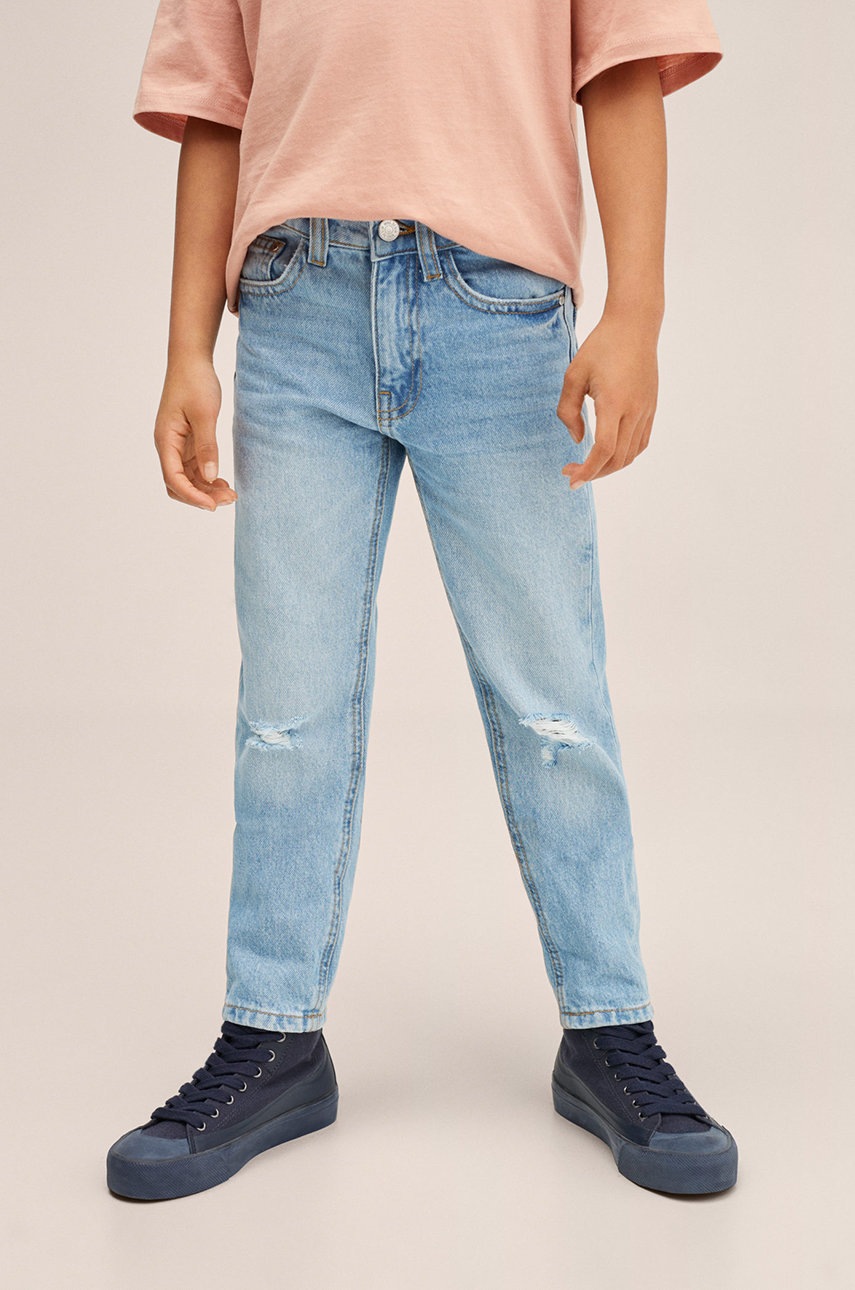 

Детски дънки Mango Kids, Син