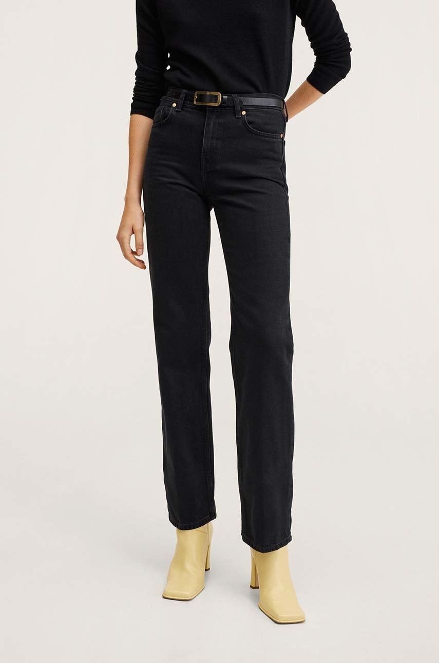 Mango jeansi femei , medium waist