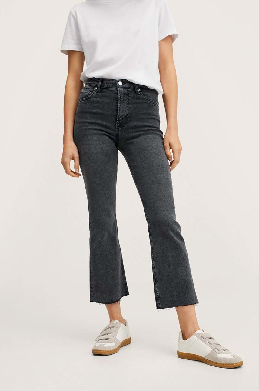 Mango jeansi femei, high waist answear.ro