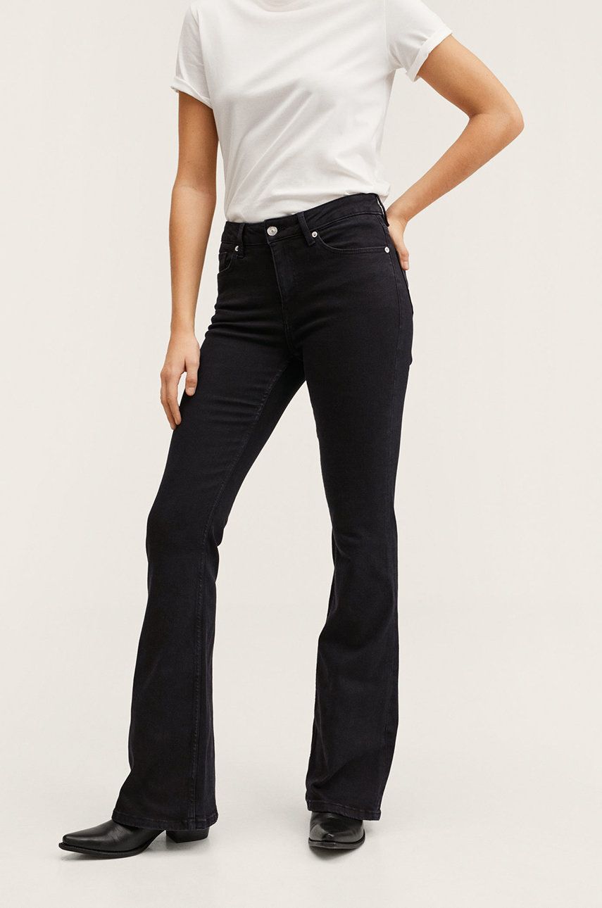 Mango jeansi femei, medium waist 2023 ❤️ Pret Super answear imagine noua 2022