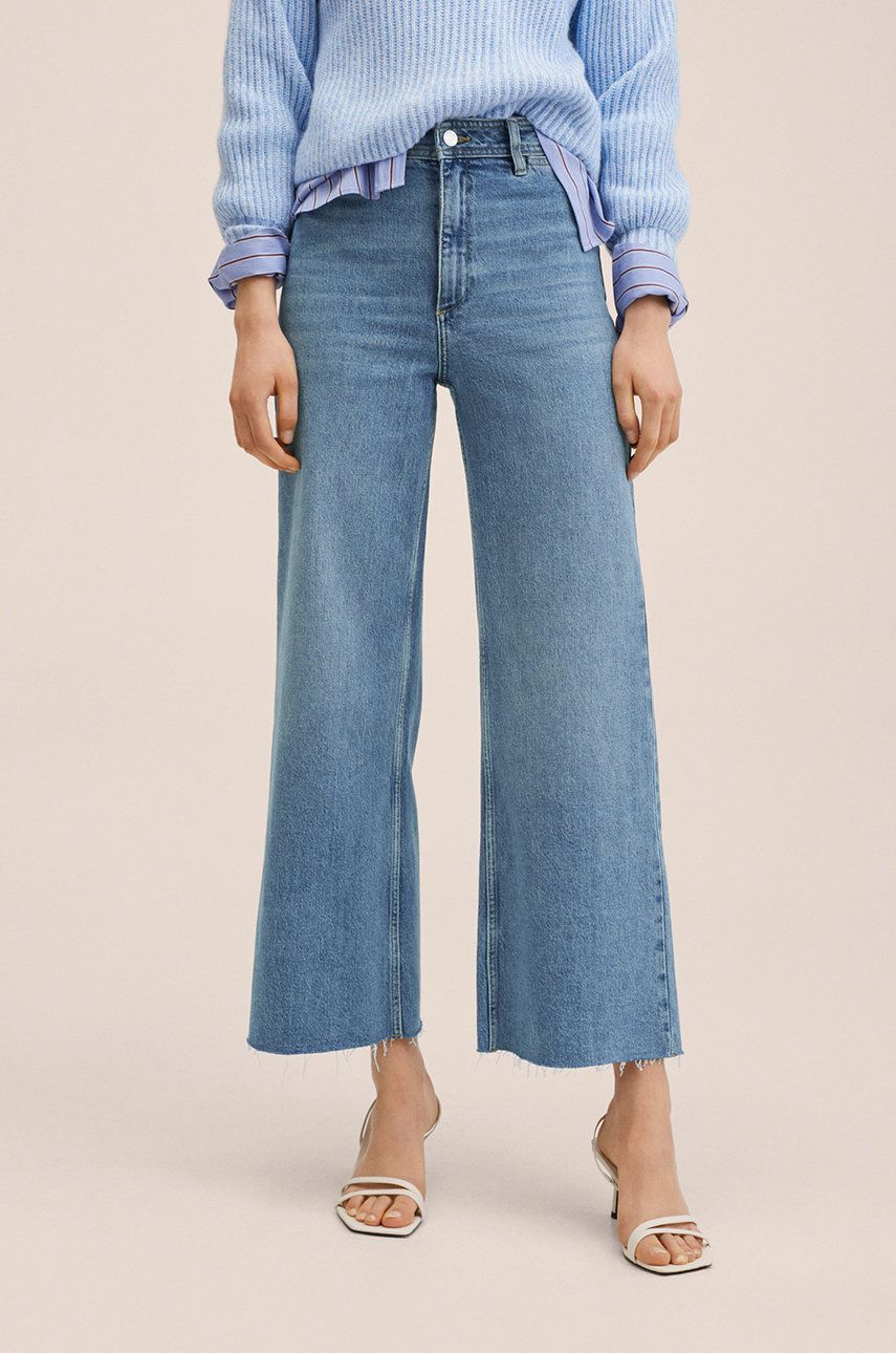 Mango jeansi femei, high waist 2022 ❤️ Pret Super answear imagine noua 2022