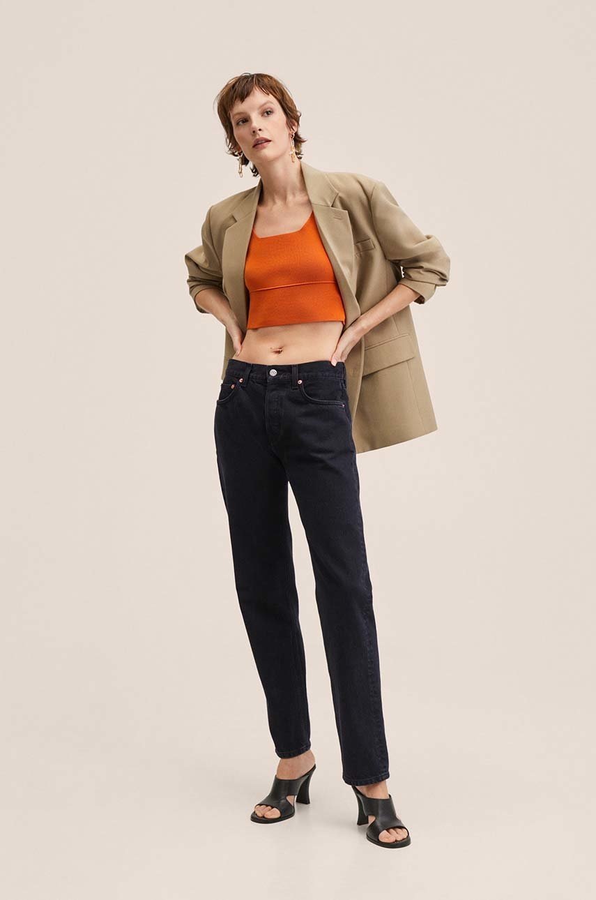

Джинсы Mango Bella женские высокая посадка