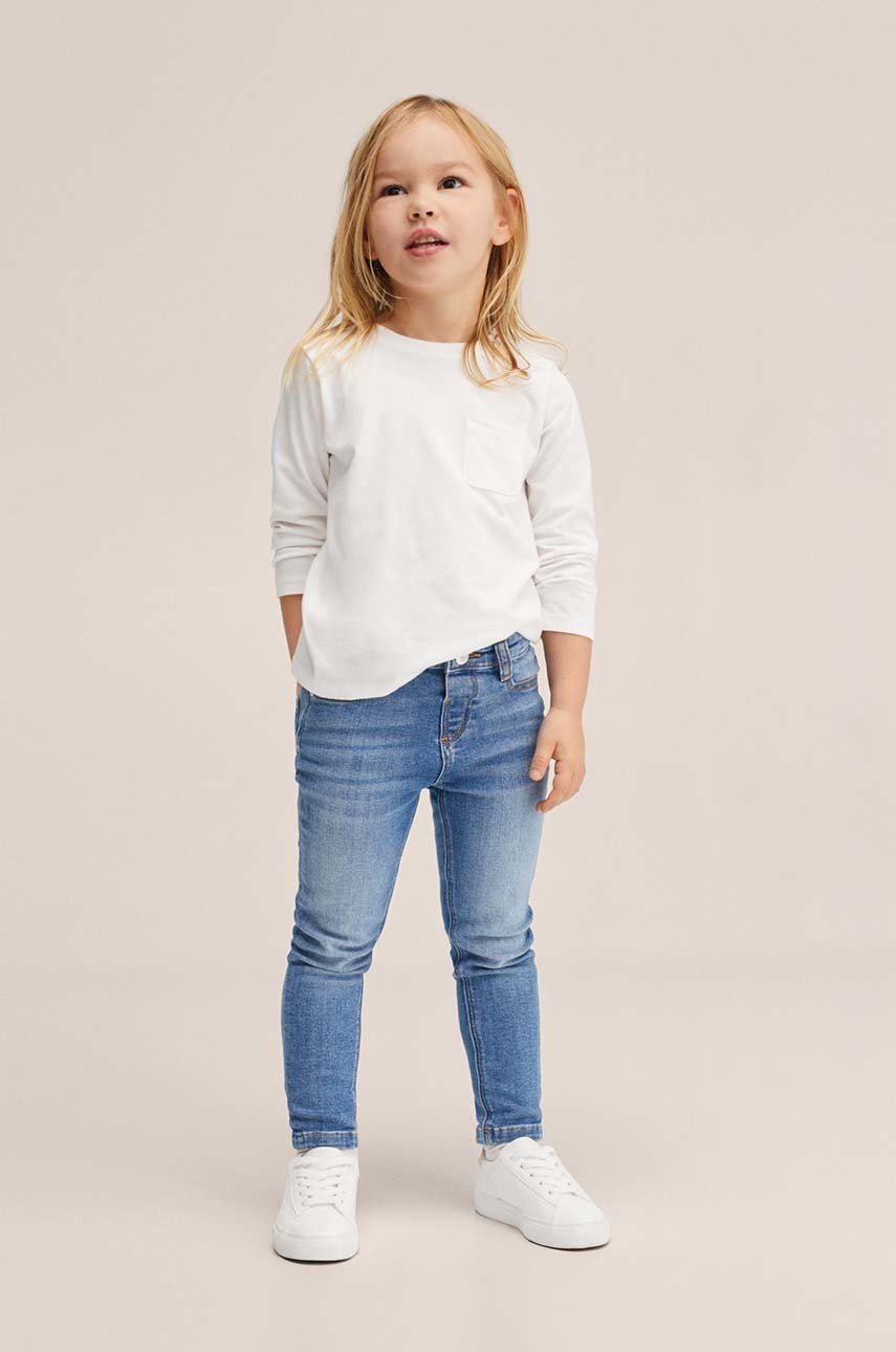 

Детски дънки Mango Kids, Син