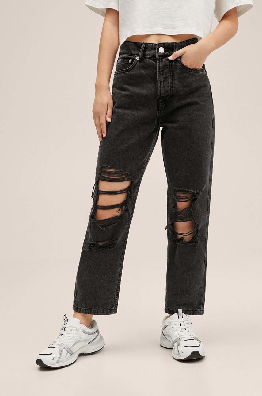 

Детски дънки Mango Kids, Сив