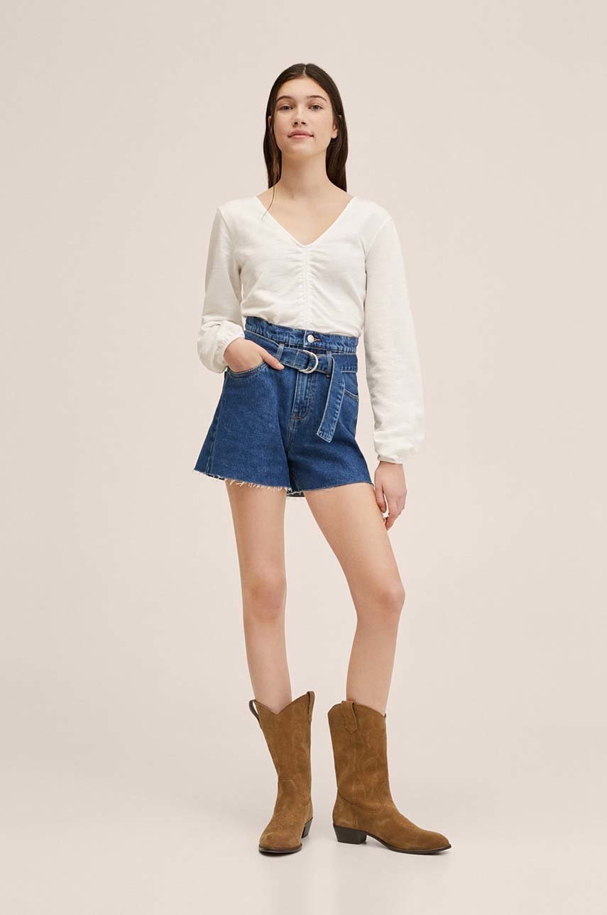 

Детские джинсовые шорты Mango Kids