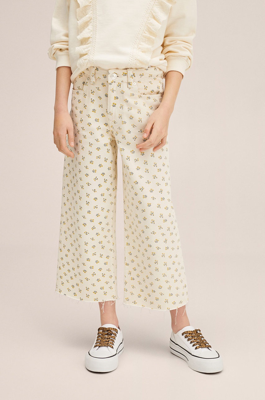 

Детски дънки Mango Kids, Бял