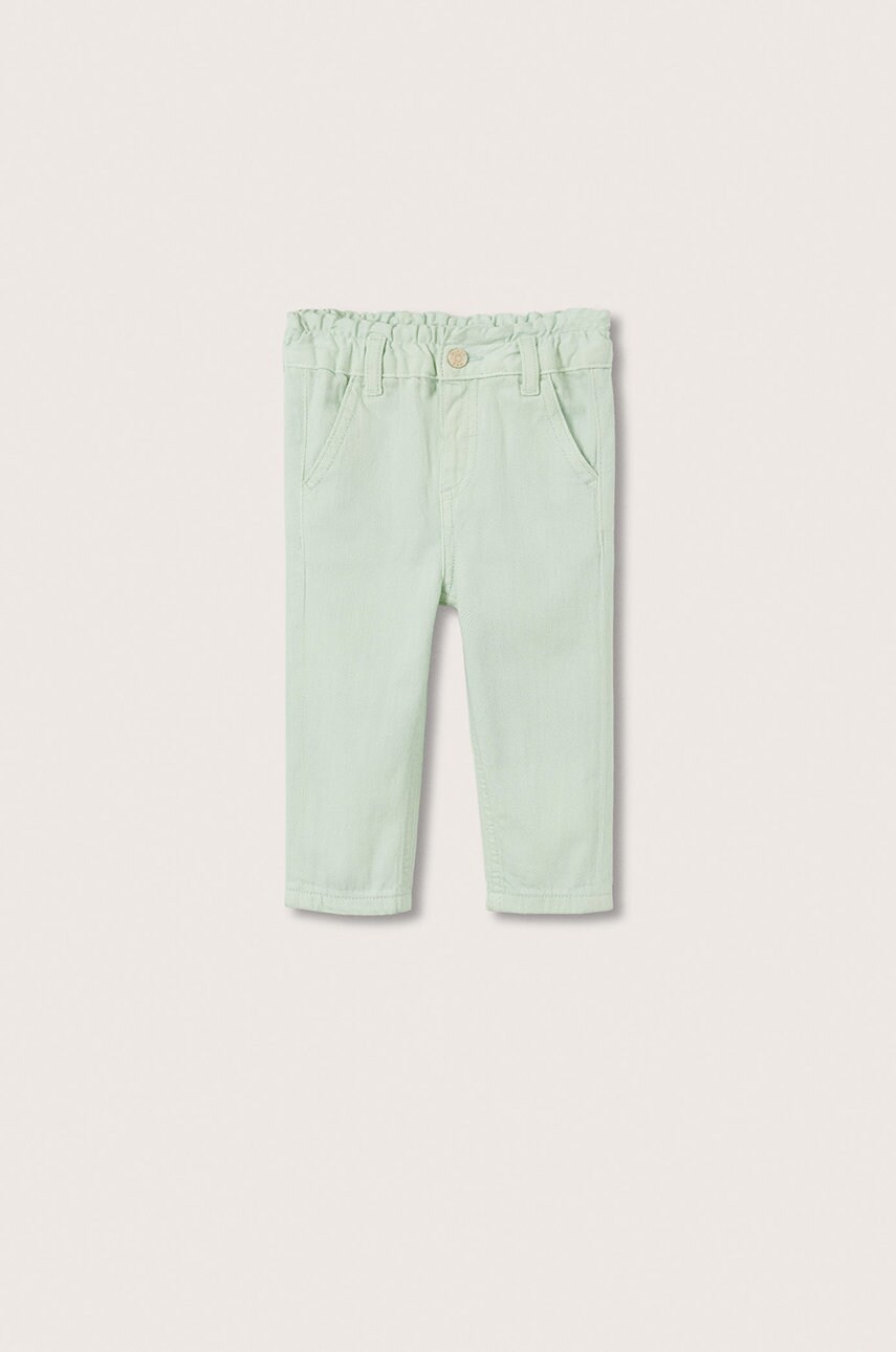 

Детски дънки Mango Kids, Зелен