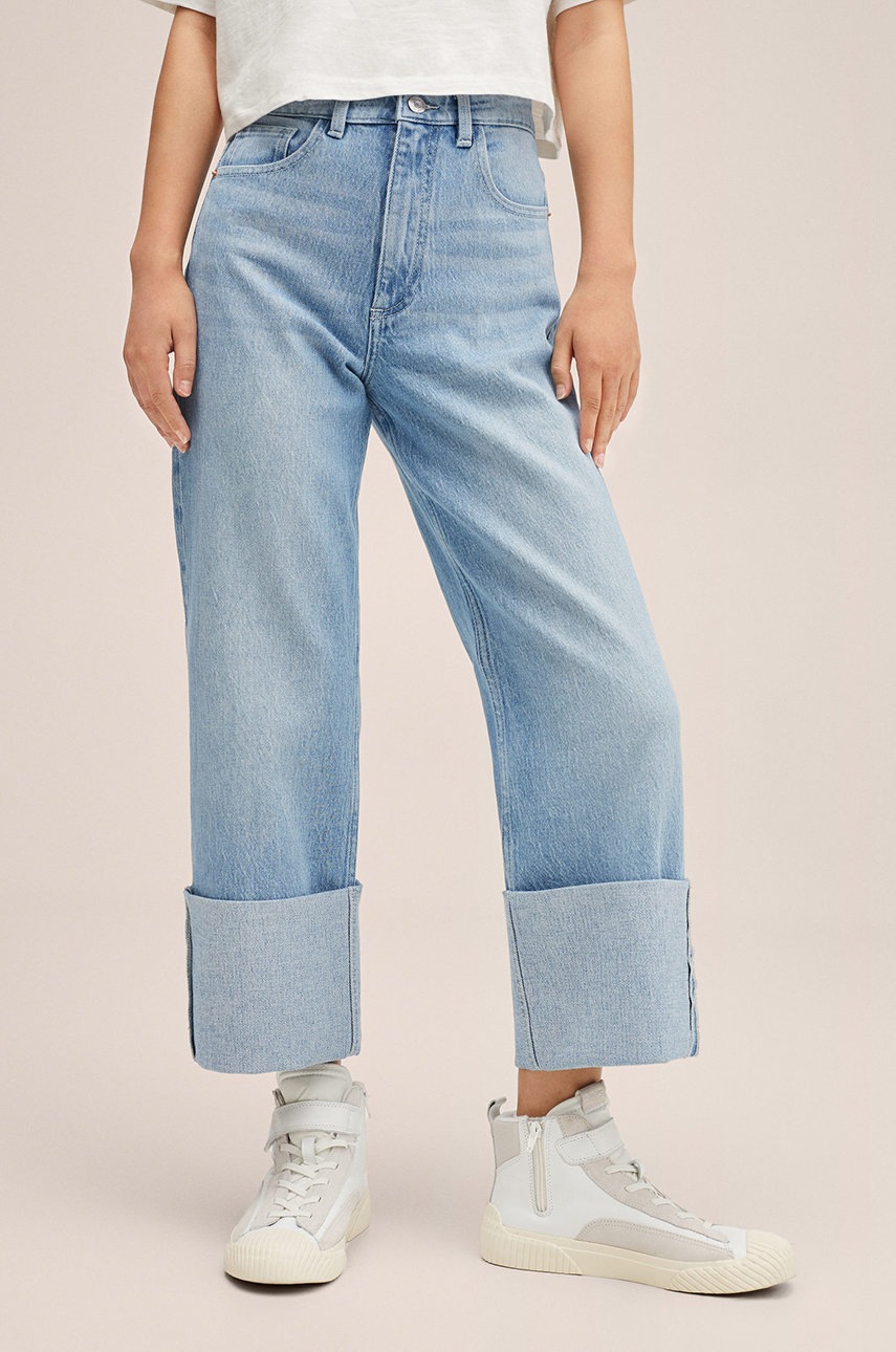 

Детски дънки Mango Kids, Виолетов