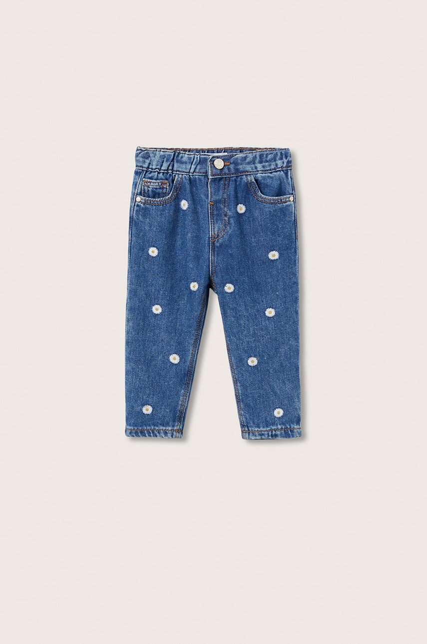 

Детски дънки Mango Kids Marga, Син